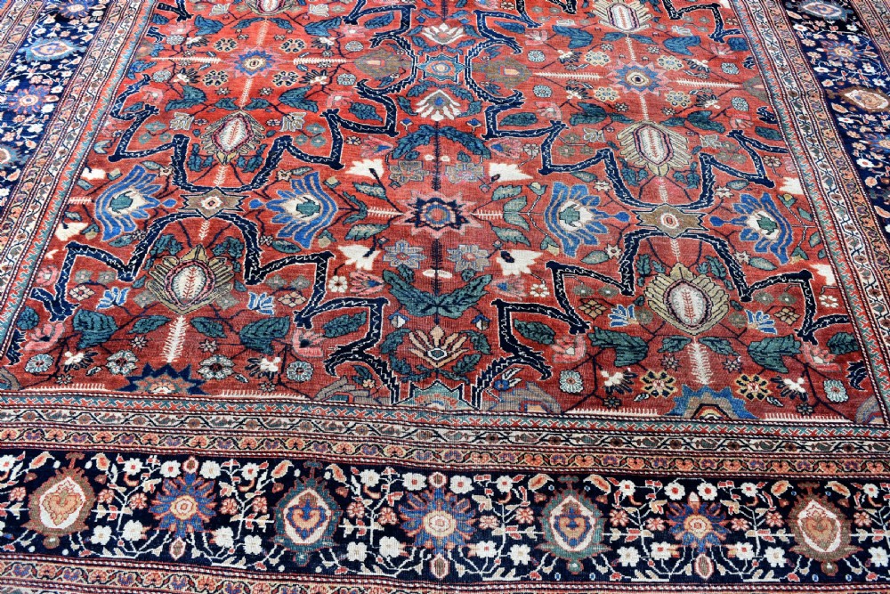 Antique Persian Sarouk Ferahan carpet 376x267cm View II