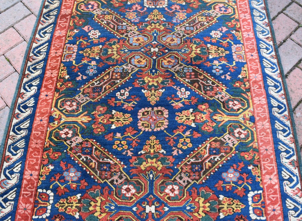 Antique Caucasian Seychor long rug 277x98cm View II