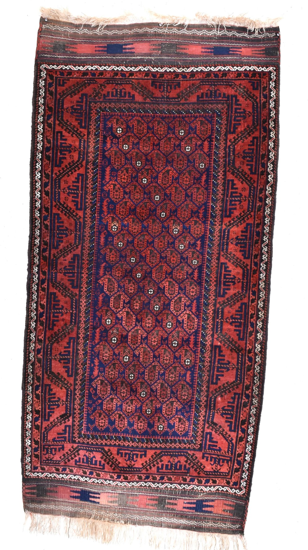 Antique Baluch Tribal Rug 192x90cm