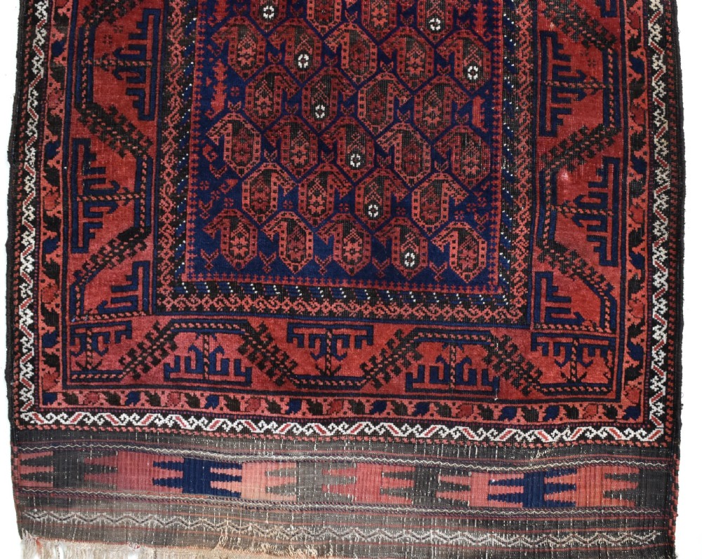 Antique Baluch Tribal Rug 192x90cm View II