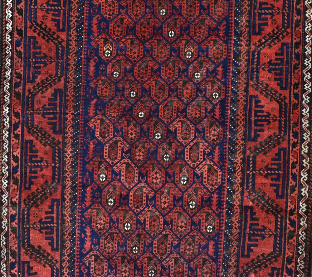 Antique Baluch Tribal Rug 192x90cm View III