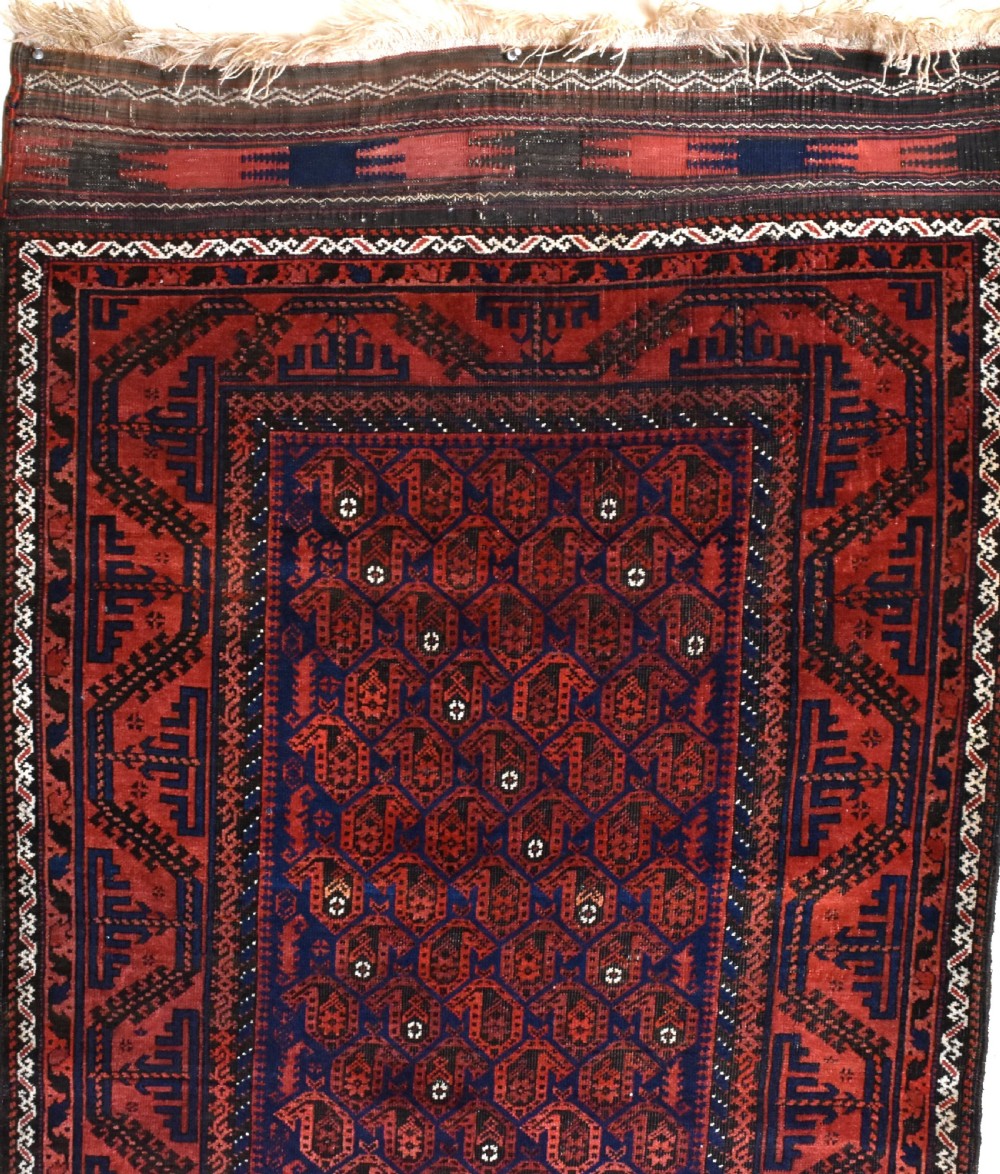 Antique Baluch Tribal Rug 192x90cm View IV