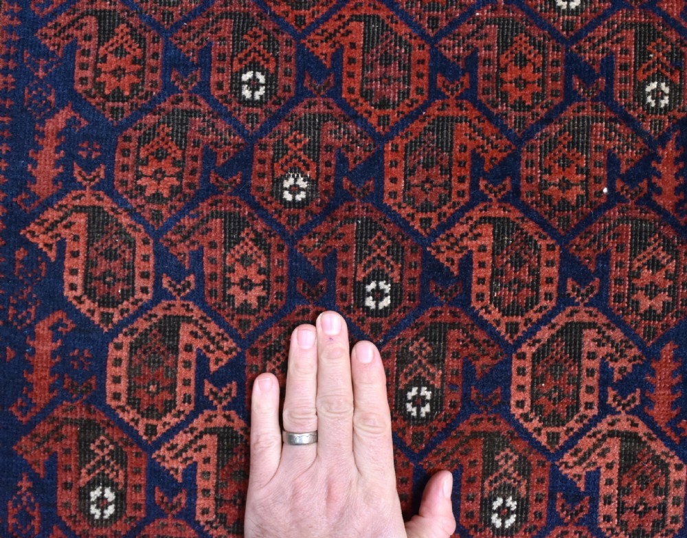 Antique Baluch Tribal Rug 192x90cm View V