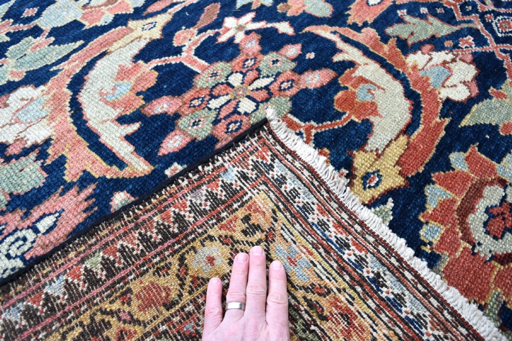 Good Antique Ferahan Carpet 405x317cm View X