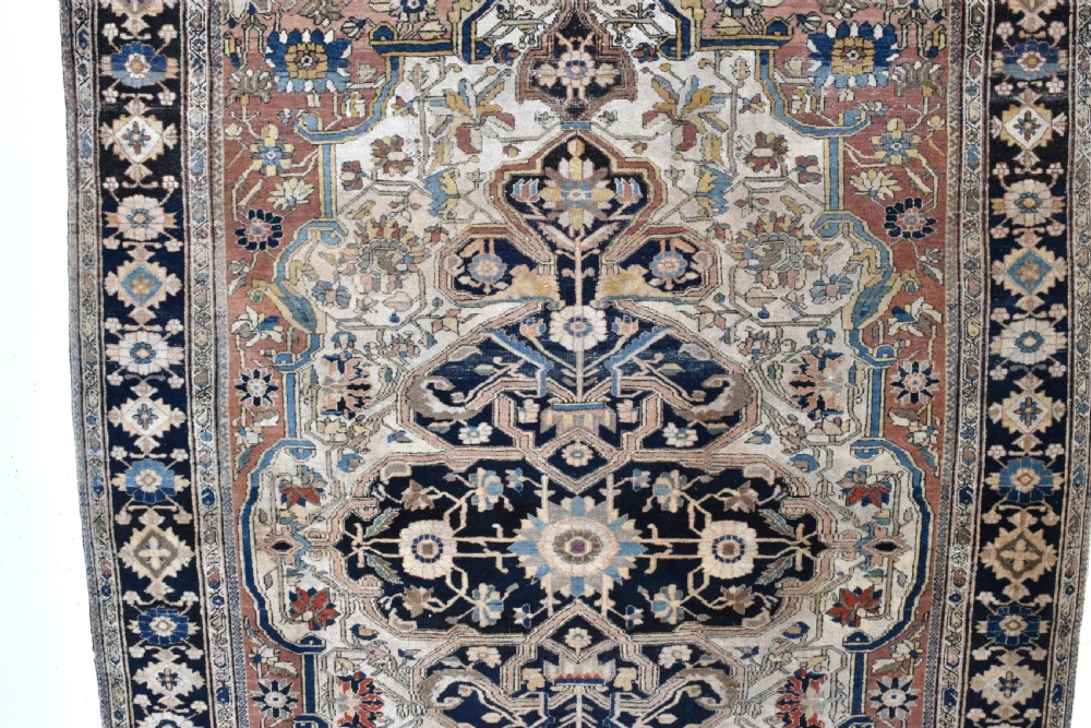 Antique Moteshem Kashan rug 187x135cm View IV