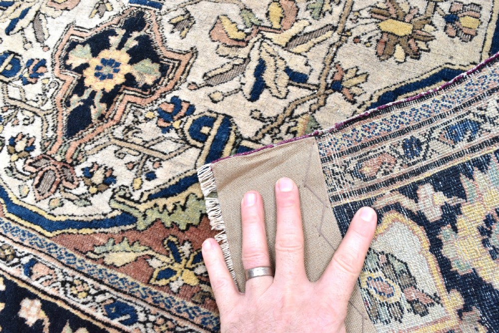 Antique Moteshem Kashan rug 187x135cm View VIII