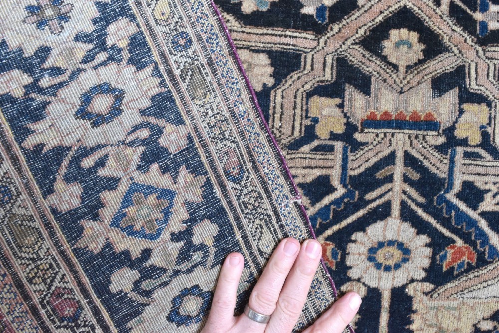 Antique Moteshem Kashan rug 187x135cm View IX