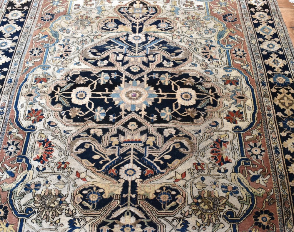 Antique Moteshem Kashan rug 187x135cm View XI
