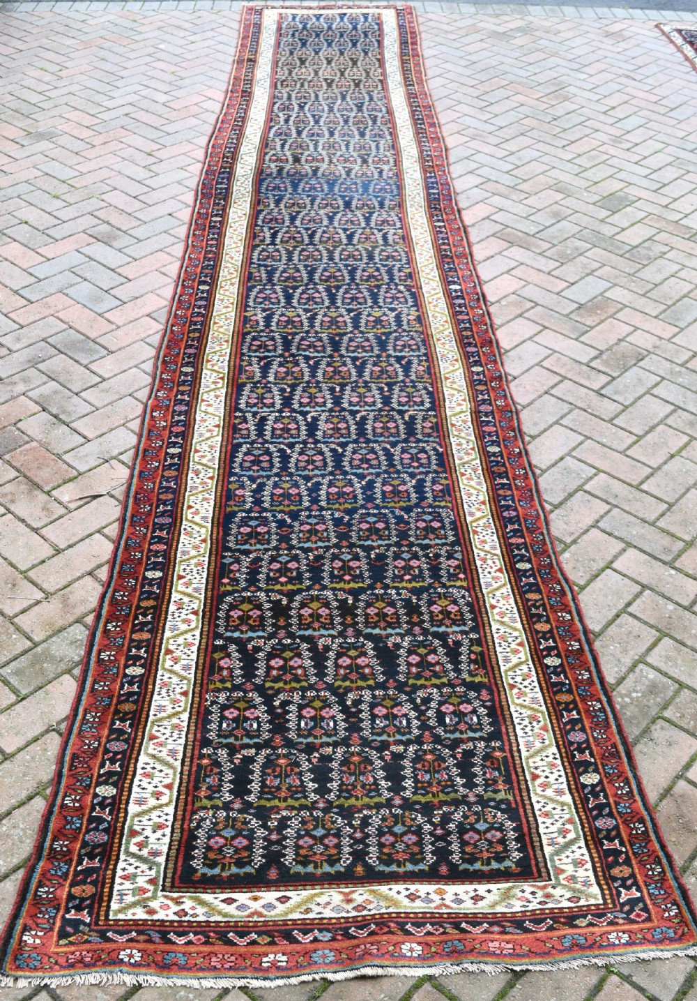 Fine antique North West Persian runner 501x96cm