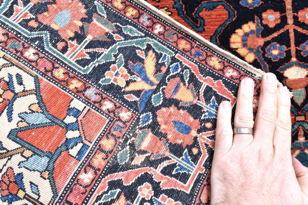 Fine antique Persdian Sarouk Ferahan rug 194x204cm View IX
