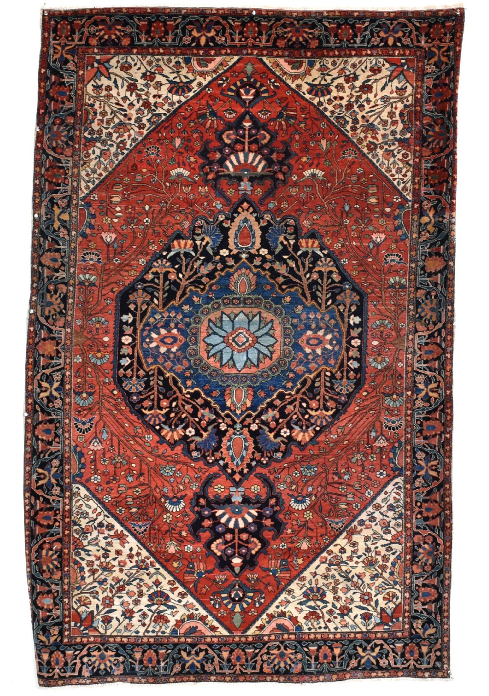 Fine antique Persdian Sarouk Ferahan rug 194x204cm View X