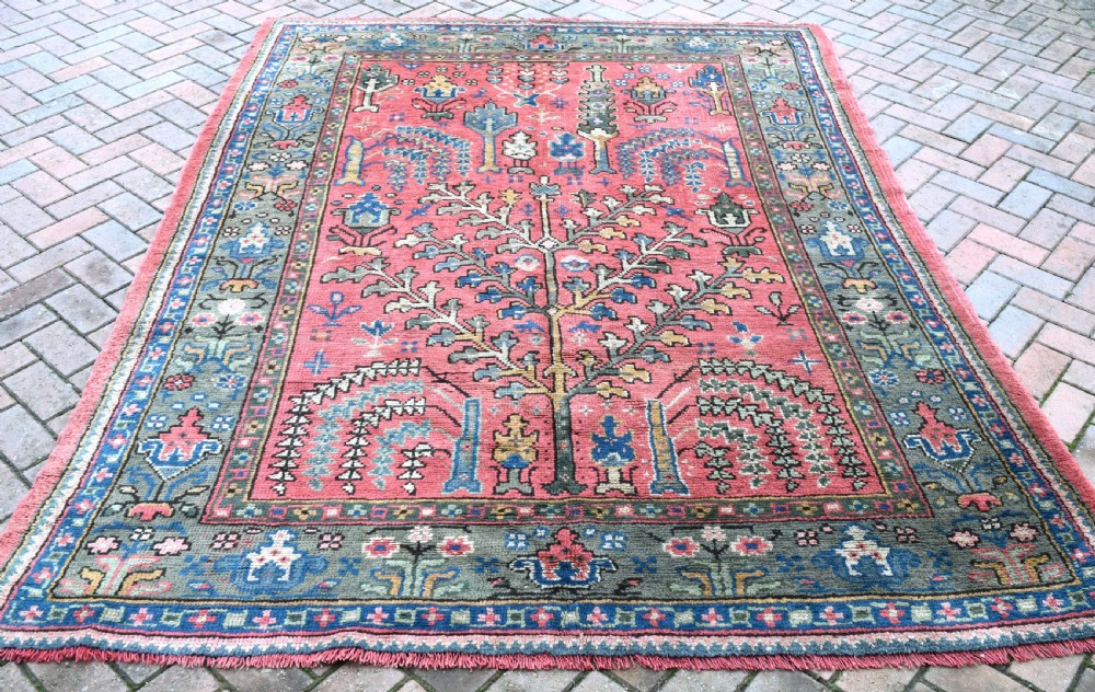 Old Turkish Ushak small carpet 264x199cm