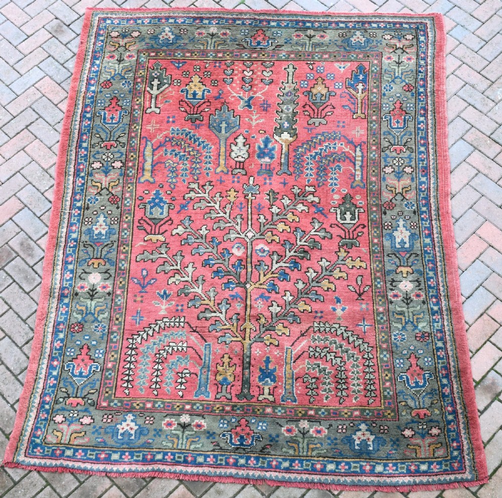 Old Turkish Ushak small carpet 264x199cm View VIII