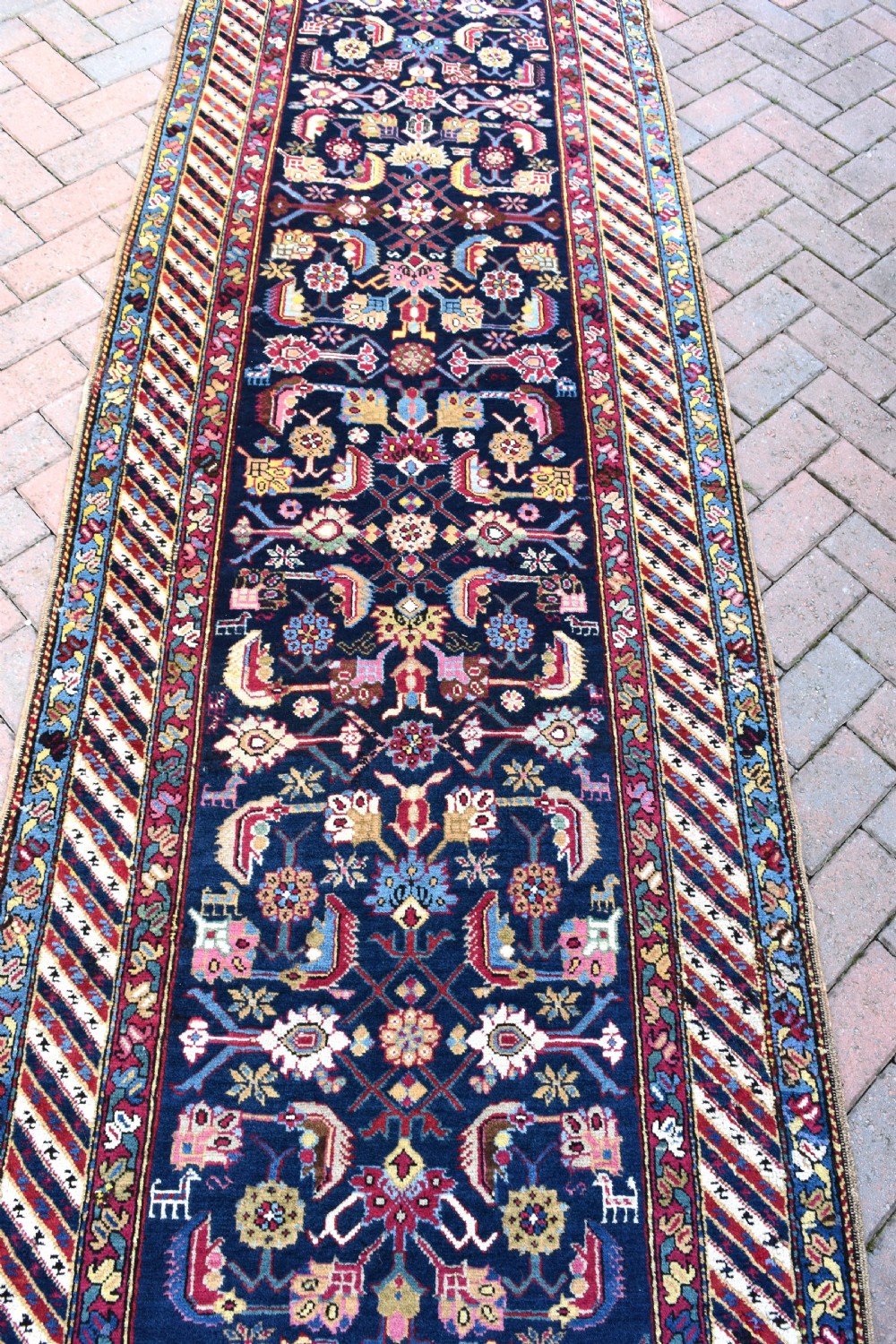 Antique Caucasian Karabagh runner 502x97 View IV