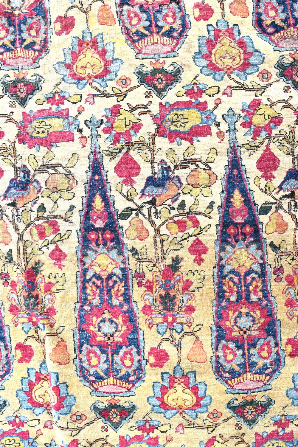 very large and early Kermanshah carpet  625x380cm View IV