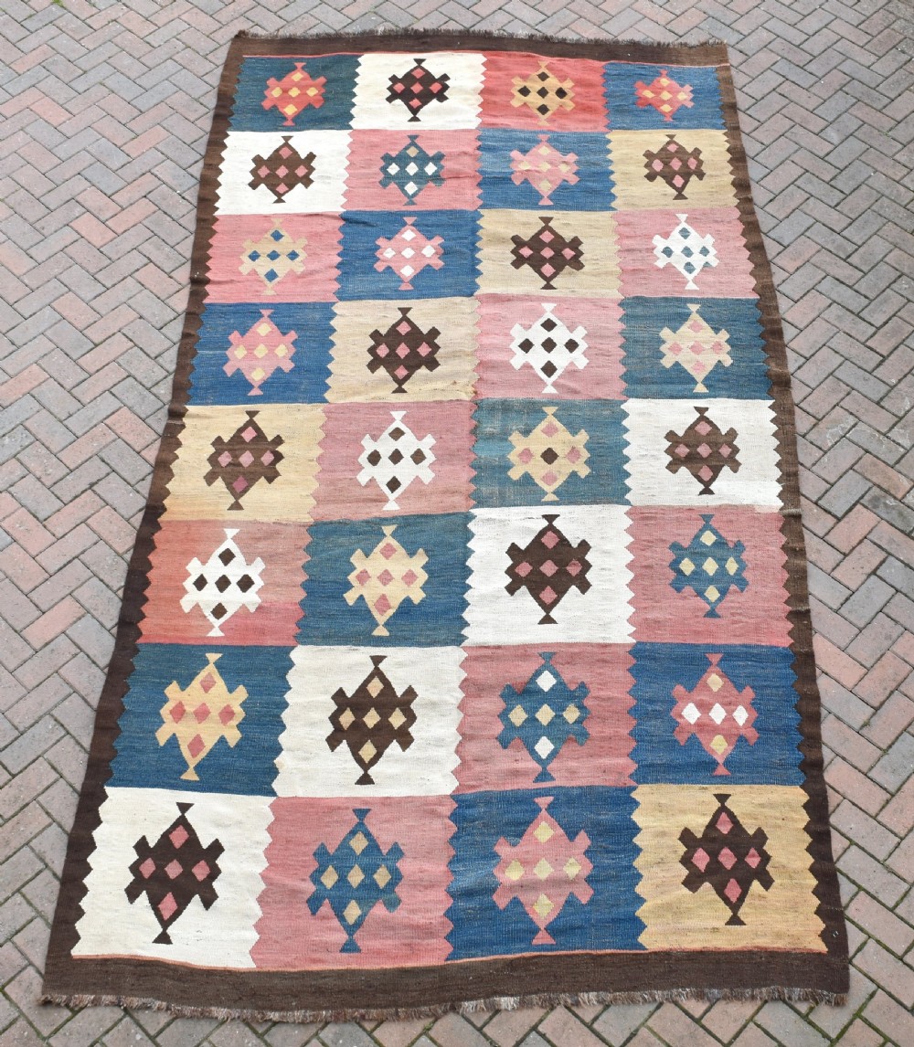 Antique Tajik kilim 397x216cm