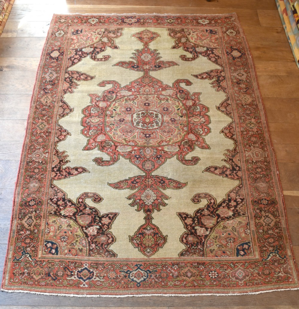 Fine antique Malayor rug 202x139cm View II