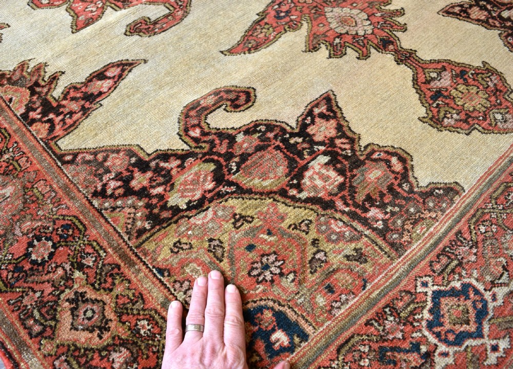 Fine antique Malayor rug 202x139cm View III