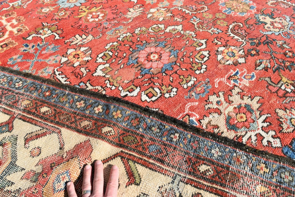 Antique Persian Mahal carpet  413x306cm View VI