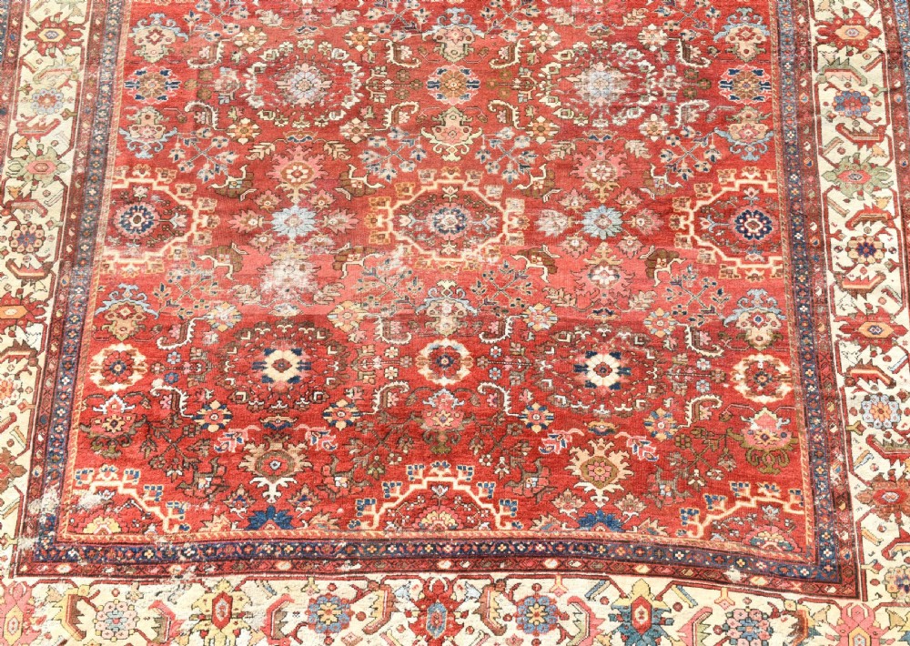 Antique Persian Mahal carpet  413x306cm View VII