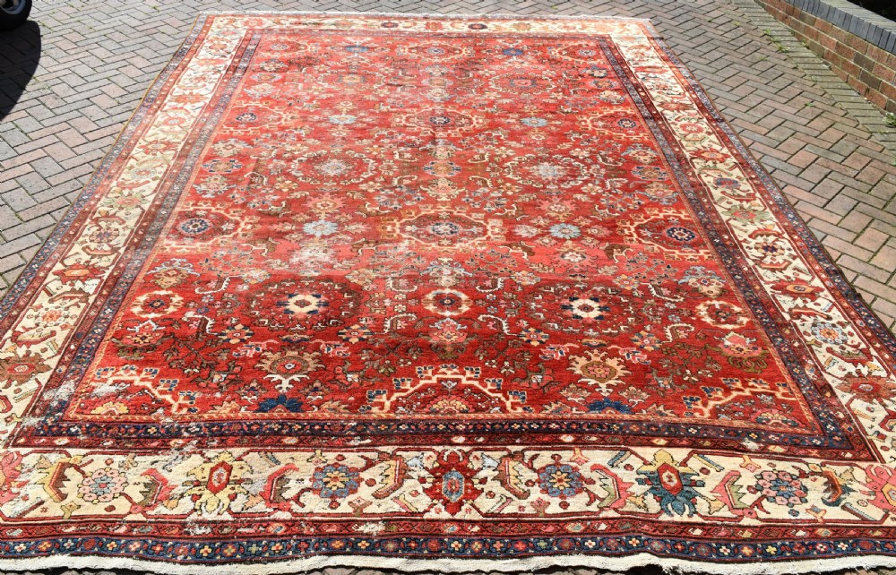 Antique Persian Mahal carpet  413x306cm View IX