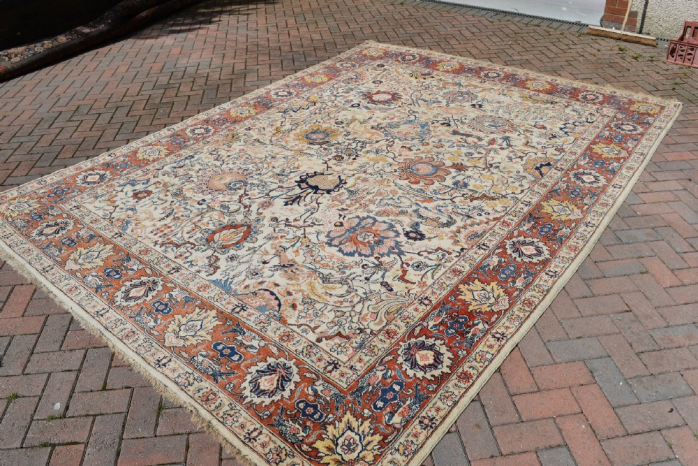 Old Benylian Tabriz roomsize carpet 355x259cm View VI