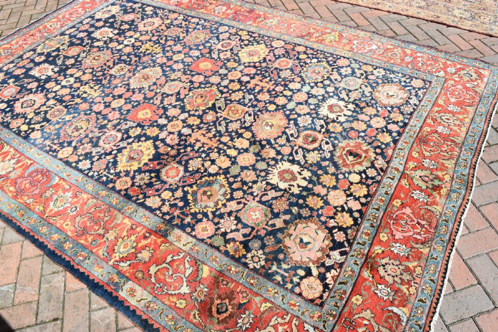 Antique roomsize Garrus Bijar carpet 231x328cm View VIII