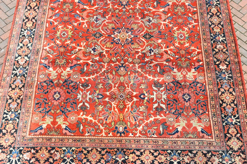 Antique roomsize Mahal carpet 410x318cm View II