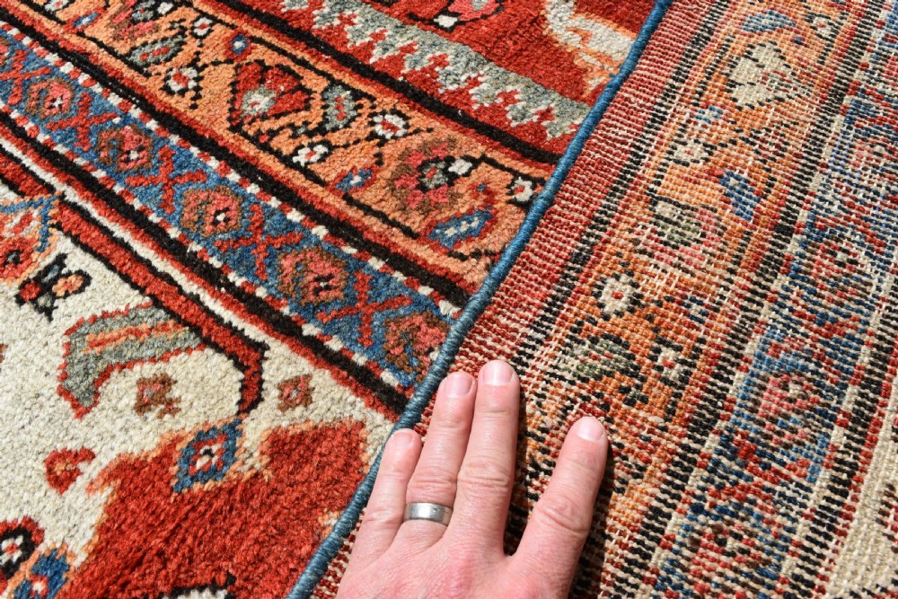 Antique Persian Mahal roomsize carpet. 377x286cm View IX