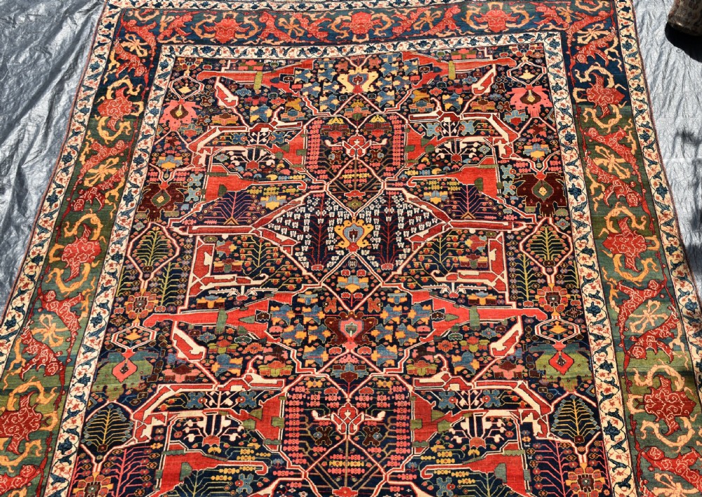 Antique Bijar Garrus carpet 510x343cm View II
