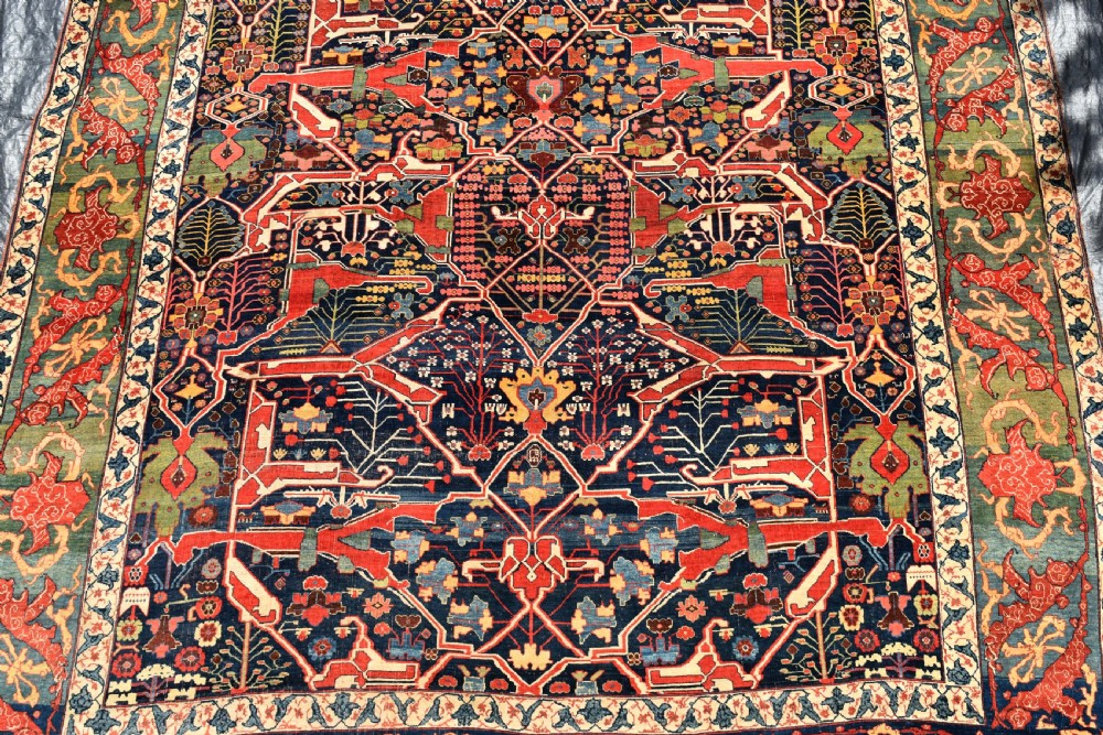 Antique Bijar Garrus carpet 510x343cm View III