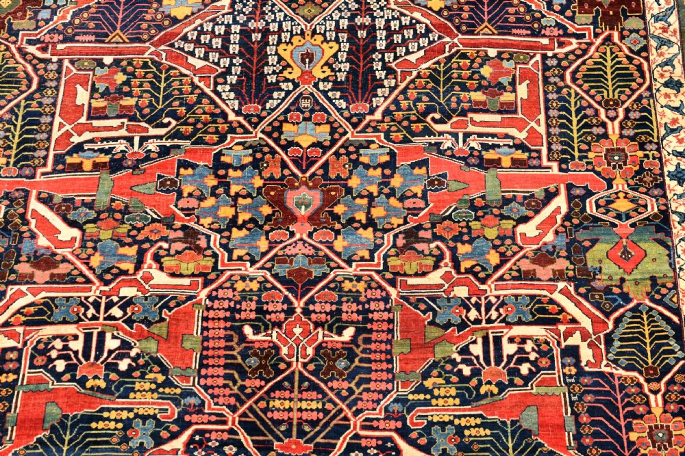Antique Bijar Garrus carpet 510x343cm View V