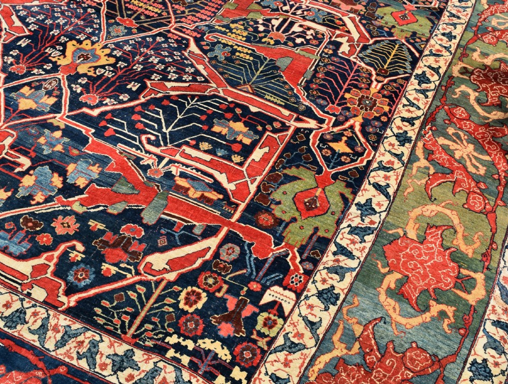 Antique Bijar Garrus carpet 510x343cm View VI