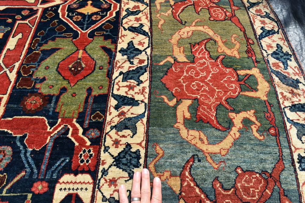 Antique Bijar Garrus carpet 510x343cm View VII