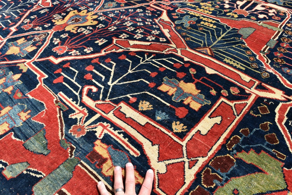 Antique Bijar Garrus carpet 510x343cm View IX