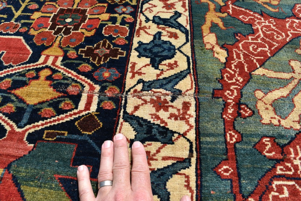 Antique Bijar Garrus carpet 510x343cm View XIII