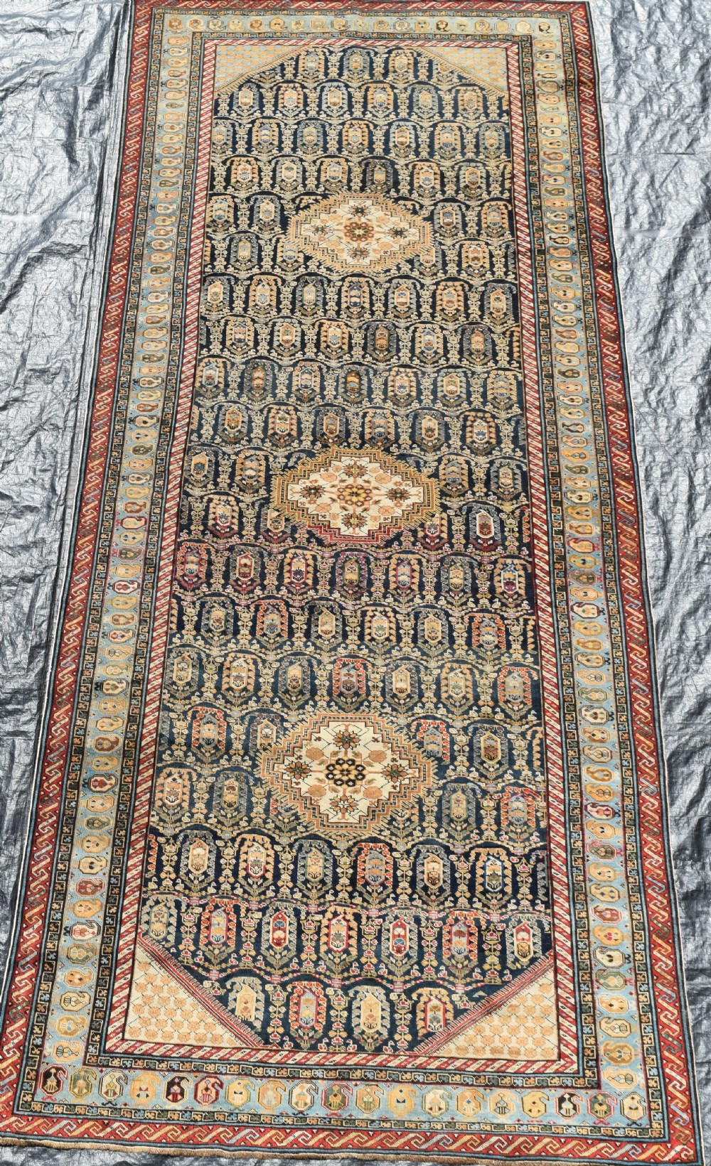 Fine Caucasian Khila kelleh carpet 372x153cm