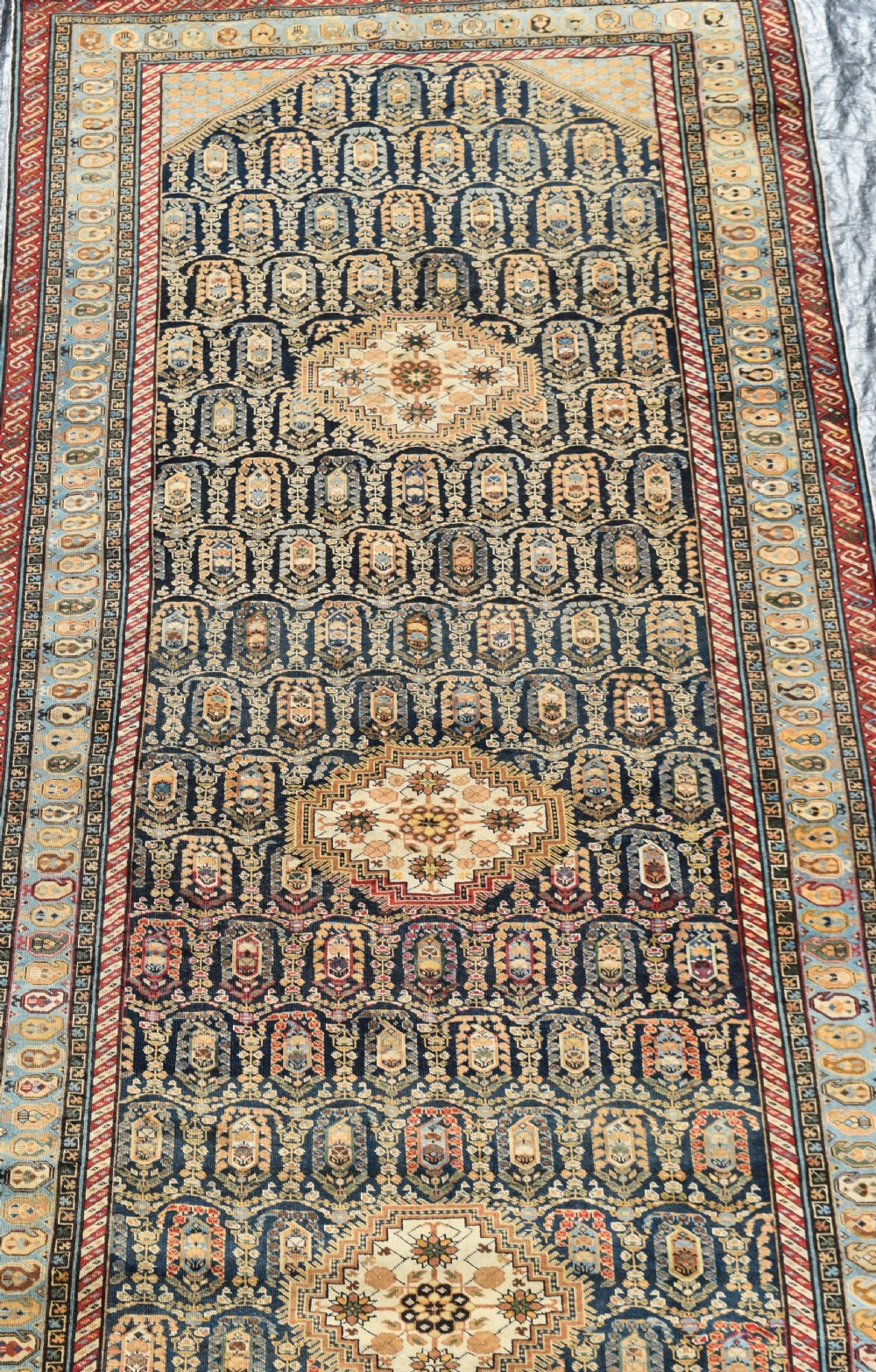 Fine Caucasian Khila kelleh carpet 372x153cm View III