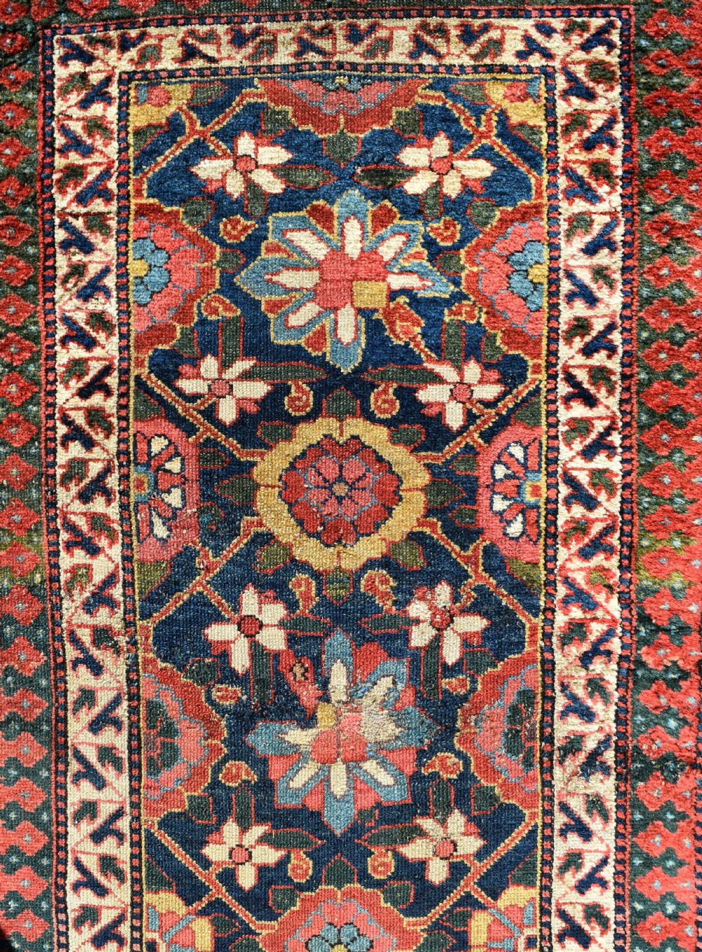 Early Kurdish narrow runner 407x64cm View X