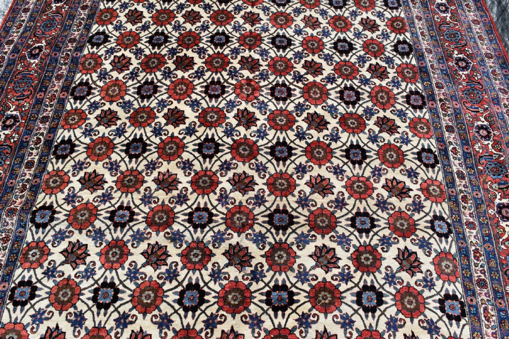 Fine antique Veramin carpet 358x208cm View IV