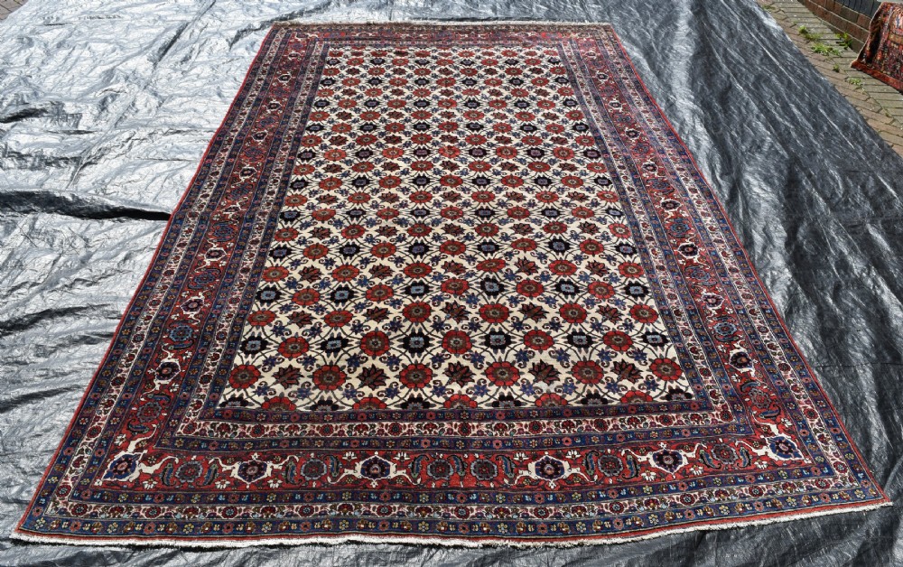 Fine antique Veramin carpet 358x208cm View X