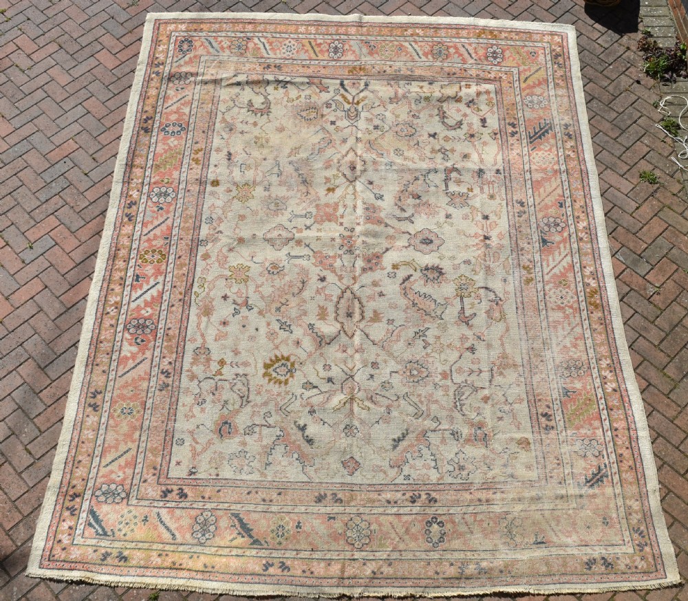 Antique Borlu country house carpet 363x285cm View II
