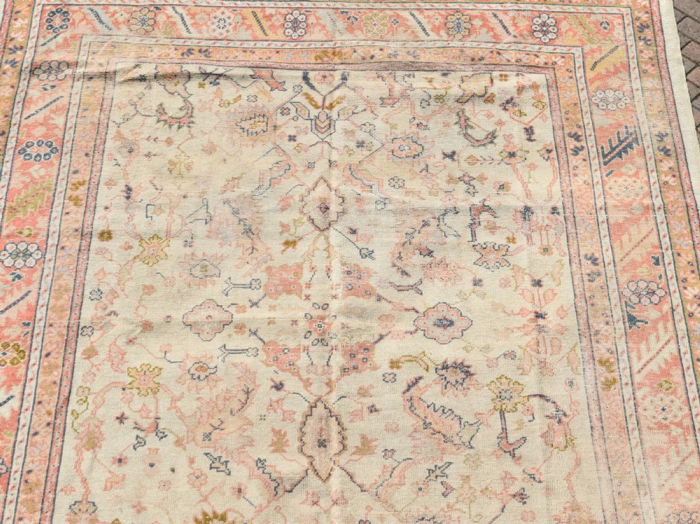 Antique Borlu country house carpet 363x285cm View III
