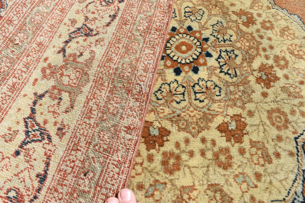Antique haji Jalili Tabriz rug  178x119cm View V