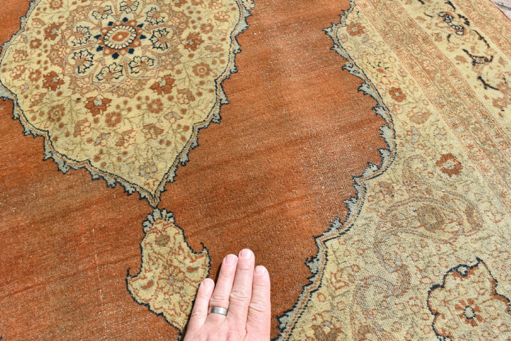Antique haji Jalili Tabriz rug  178x119cm View VI