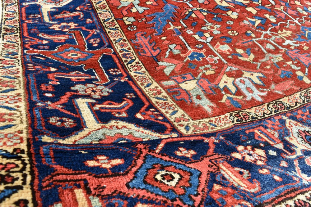Antique Persian Heriz carpet 348x240cm View X