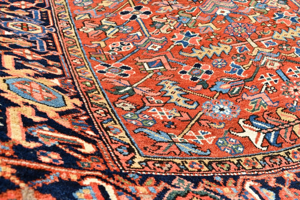 Antique Heriz small carpet 216x157cm View VI