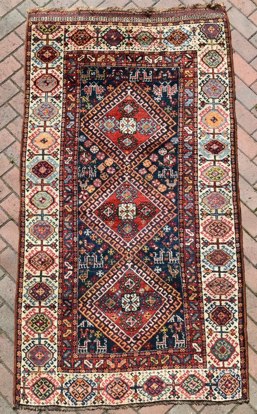 Old Luri Tribal rug 208x112cm