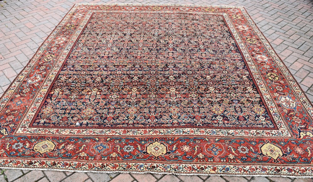 Antique Ferahan carpet 308x274cm View VIII