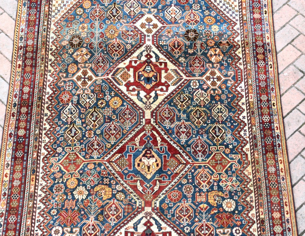Antique Qasgai carpet 259x153cm View III
